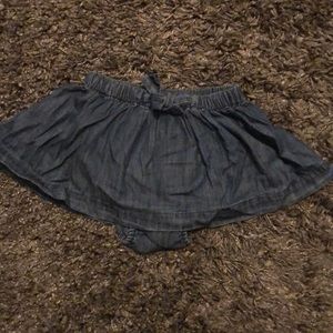 Baby Gap denim bloomers